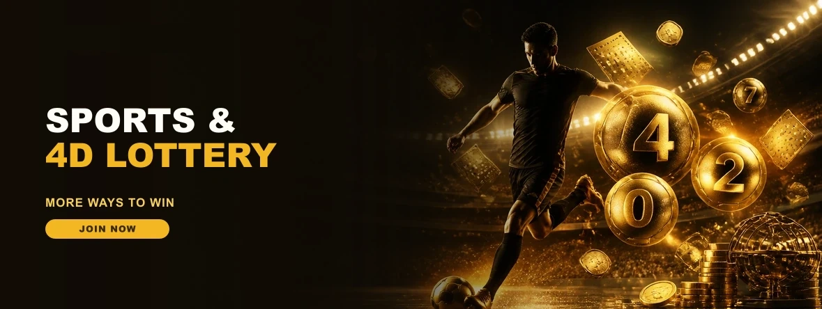 JOMPLAY sports betting and 4D lottery